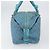 Christian Dior Panarea Boston Bag Coated Canvas Blue Silver - Ansicht 4