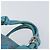 Christian Dior Panarea Boston Bag Coated Canvas Blue Silver - Ansicht 8