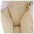 CHANEL Matelasse Chain Shoulder Bag Lamb Skin White Gold CC - vista 21