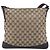 GUCCI GG Canvas Shoulder Bag Beige Silver 145857 - vista 2