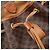 Céline CELINE Macadam Canvas Backpack PVC Leather Brown Gold - vista 24