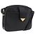 Autre Marque Saint Laurent Shoulder Bag Leather Black Gold