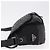 PRADA Bolsa de Ombro Studs Nylon Preto Prata - vista 4