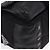 PRADA Bolsa de Ombro Studs Nylon Preto Prata - vista 8