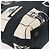 CHANEL Window Line Tote Bag Canvas Ivory Black CC - vista 16