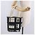 CHANEL Window Line Tote Bag Canvas Ivory Black CC - vista 23