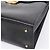 GUCCI Hand Bag Leather 2way Black Gold Tone - vista 9