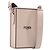 FENDI Box Shoulder Bag Leather Pink Gold Tone 8BT339
