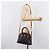 FENDI Pecan Hand Bag PVC 2way Black Gold Tone - vista 30