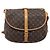 LOUIS VUITTON Monogram Saumur 35 Shoulder Bag M42254 LV - vista 2