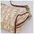 Christian Dior Trotter Canvas Romantic Chain Bag PVC Beige Silver - vista 15