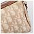 Christian Dior Trotter Canvas Romantic Chain Bag PVC Beige Silver - vista 9