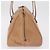 CHANEL COCO Mark Boston Bag Leather Beige Silver CC - vista 4