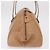 CHANEL COCO Mark Boston Bag Leather Beige Silver CC - vista 5
