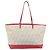 FENDI Zucca Canvas Tote Bag Beige Red 8BH185 - vista 2