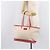 FENDI Zucca Canvas Tote Bag Beige Red 8BH185 - vista 31
