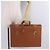 GUCCI Business Bag Leather Brown Gold - vista 32