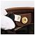Miu Miu Matelasse Hand Bag Leather 2way Brown Gold - vista 12