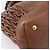 Miu Miu Matelasse Hand Bag Leather 2way Brown Gold - vista 17