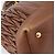 Miu Miu Matelasse Hand Bag Leather 2way Brown Gold - vista 19