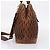 Miu Miu Matelasse Hand Bag Leather 2way Brown Gold - vista 4