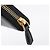 PRADA Cartera larga de piel Saffiano Negro Oro - vista 8