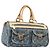 LOUIS VUITTON Monogram Denim Neo Speedy Hand Bag Blue M95019 LV