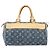 LOUIS VUITTON Monogram Denim Neo Speedy Hand Bag Blue M95019 LV - vista 2