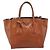 PRADA Hand Bag Leather 2way Brown Silver - vista 13