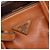 PRADA Hand Bag Leather 2way Brown Silver - vista 23