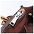 PRADA Hand Bag Leather 2way Brown Silver - vista 31