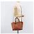 PRADA Hand Bag Leather 2way Brown Silver - vista 33