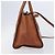PRADA Hand Bag Leather 2way Brown Silver - vista 4