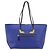 FENDI Monster Tote Bag Leather Blue Silver - vista 13