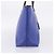 FENDI Monster Tote Bag Leather Blue Silver - vista 3