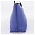 FENDI Monster Tote Bag Leather Blue Silver - vista 5