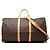 Louis Vuitton Brown Monogram Keepall Bandouliere 60