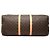 Louis Vuitton Brown Monogram Keepall Bandouliere 60 - vista 3
