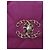 Chanel 19 Flap Medium in pelle d'agnello rosa - vista 5