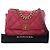 Chanel 19 Flap Medium in pelle d'agnello rosa - vista 6