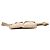 Salvatore Ferragamo Bolsa de cintura Ferragamo Beige Gancini Canvas com bolso duplo - vista 3