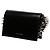 Alexander McQueen Borsa a tracolla Biker Skull piccola in pelle di vitello liscia nera - vista 2