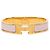 Hermès Clic H Armband PM schmal, rosa Emaille