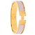 Hermès Clic H Armband PM schmal, rosa Emaille - Ansicht 4
