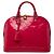 Louis Vuitton Red Monogram Vernis Alma PM