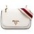 Pionnière Borsa a sella Prada Pionniere in vitello City bianco