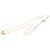 Collana Essential V Louis Vuitton Gold Plated Gold