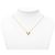Collana Essential V Louis Vuitton Gold Plated Gold - vista 7