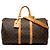 Louis Vuitton Brown Monogram Keepall Bandouliere 45