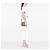Borsa Nile Chloé Piccola in Pelle Beige con Cinturino da Polso - vista 6